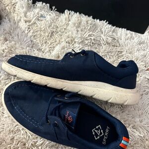 Sperry Men's Dark Blue Boat Shoes